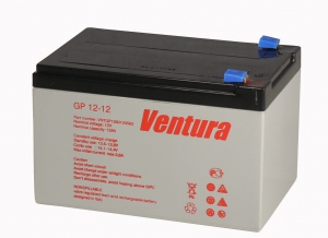 Аккумуляторная батарея Ventura GP 12-12 (12В, 12Ач) свинцово-кислотная 
